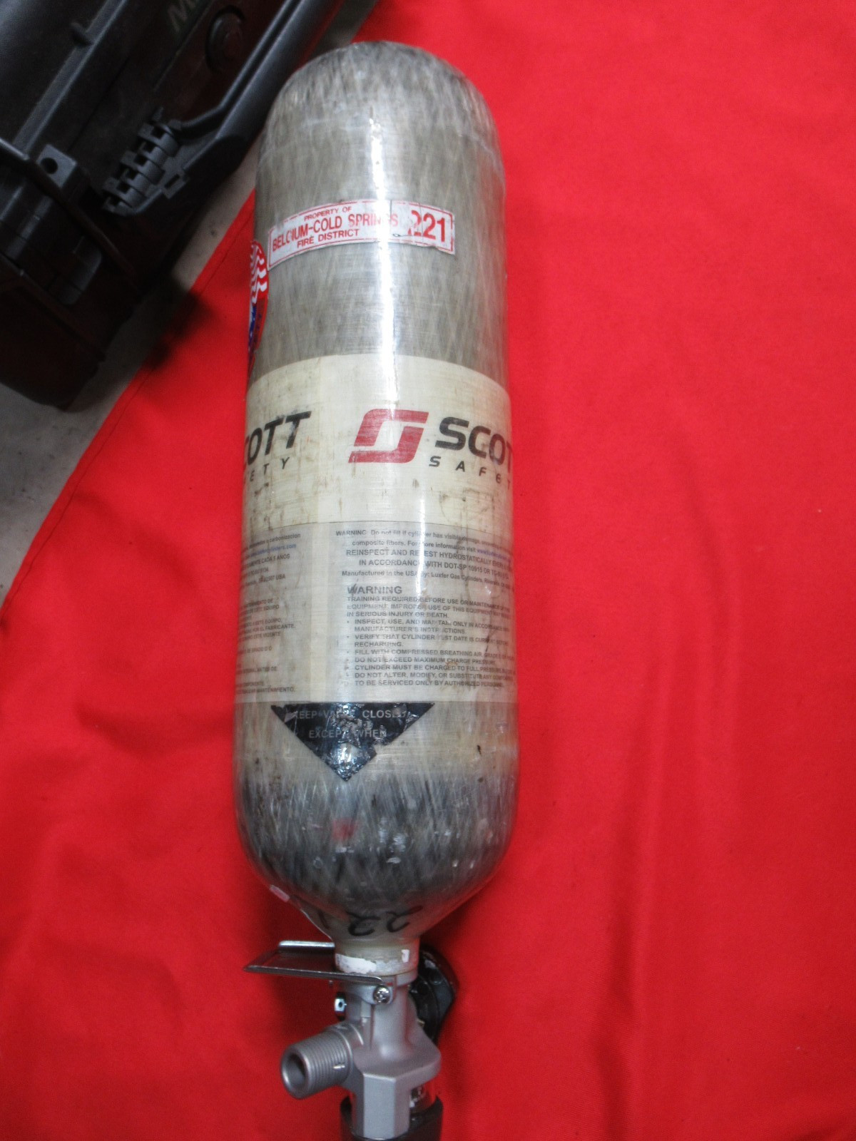 MFG 08/2014 SCOTT 4500PSI 30 Min SCBA Bottle Tank Cylinder CURRENT HYDRO 2025