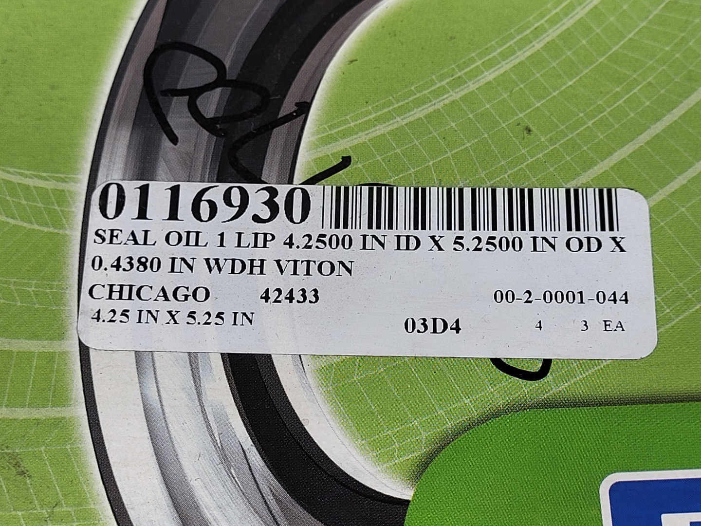 SURPLUS NEW SKF 42433 Oil Seal , 4.25×5.25×0.438 in – Parts & Components