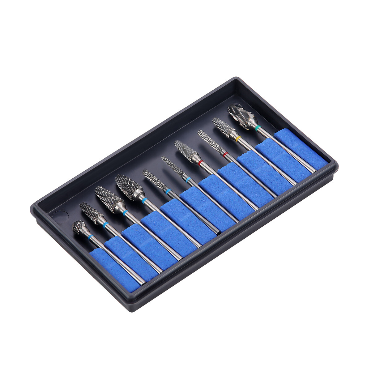 Dental Composite Polishing Kit Diamond RA HP Polisher Burs F Contra Angle 2.35mm