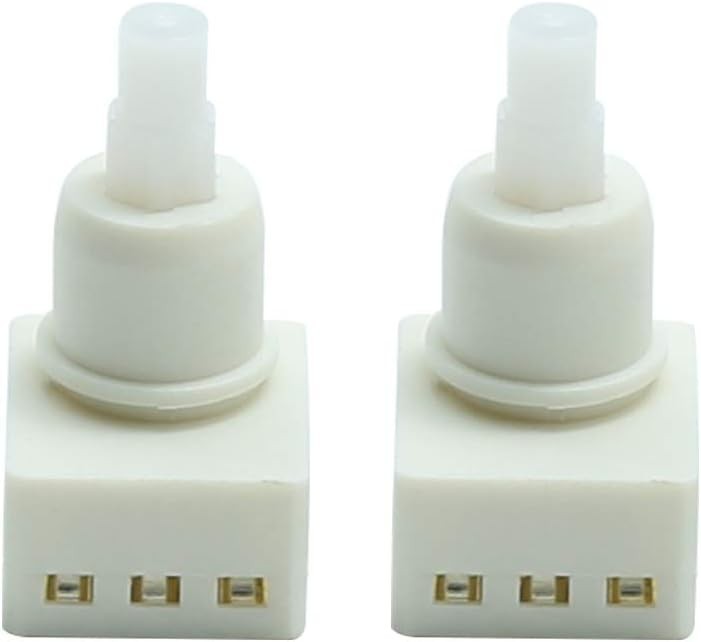 2Pcs Interior Light Switch Replacement with 2 Bonus Map Dome LED Bulbs, Compatib