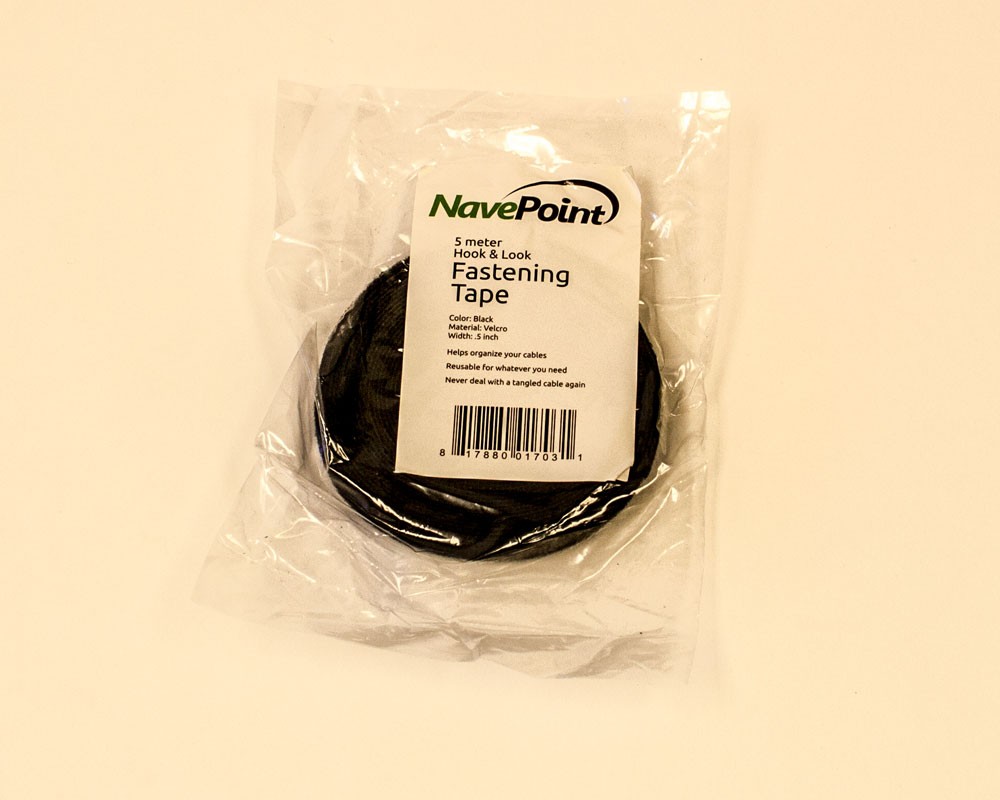 1/2″ Inch Roll Hook and Loop Reusable Cable Ties Straps 5M 15ft 2 Pack