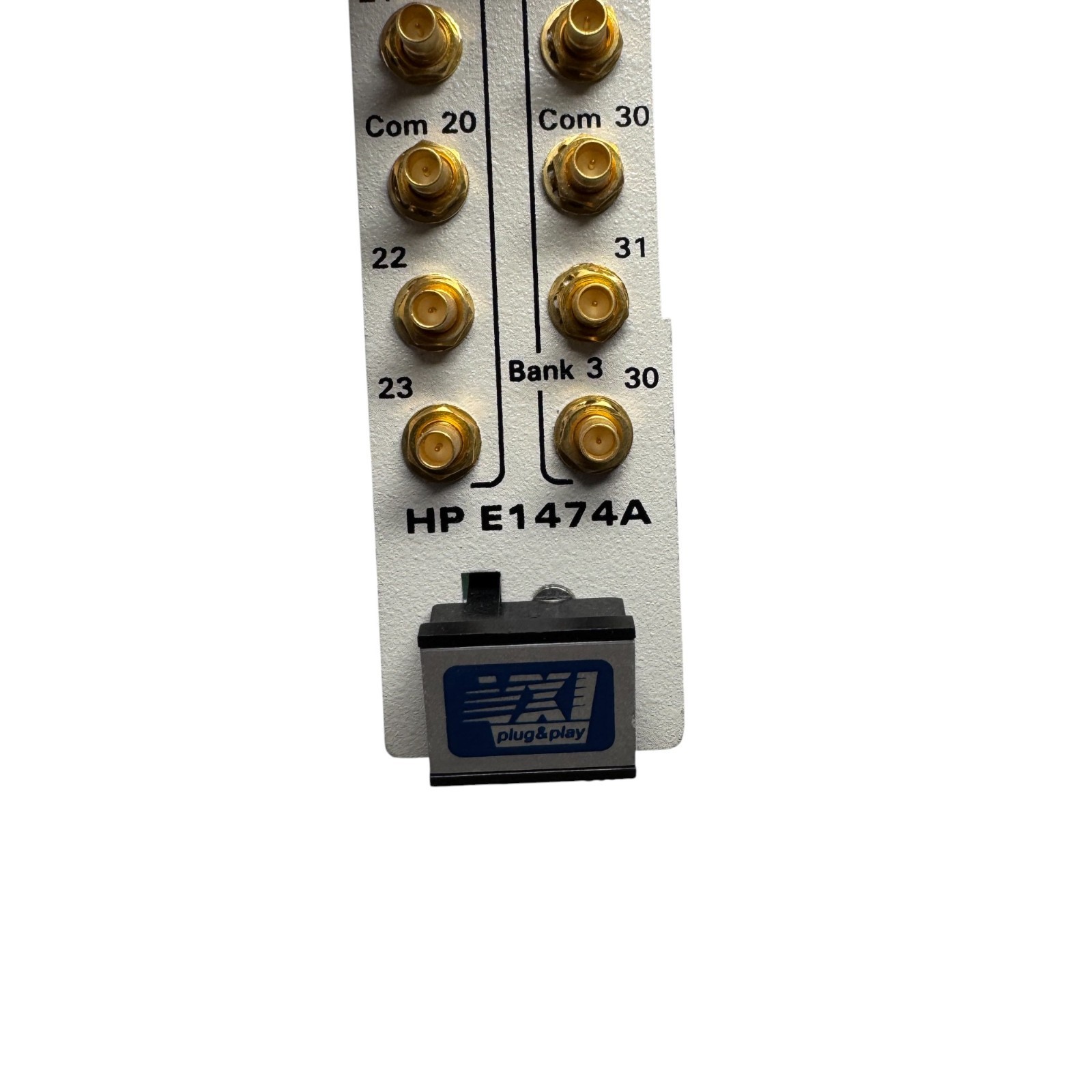HP / Agilent E1474A 75 Ohm RF Multiplexer VXI Module Series C Six 1×4 Banks