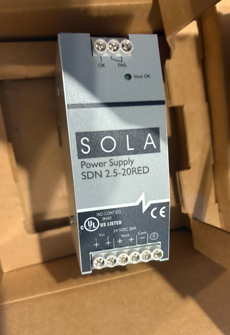 REDUNDANT MODULE SDN 2.5-20 RED EGS new open box