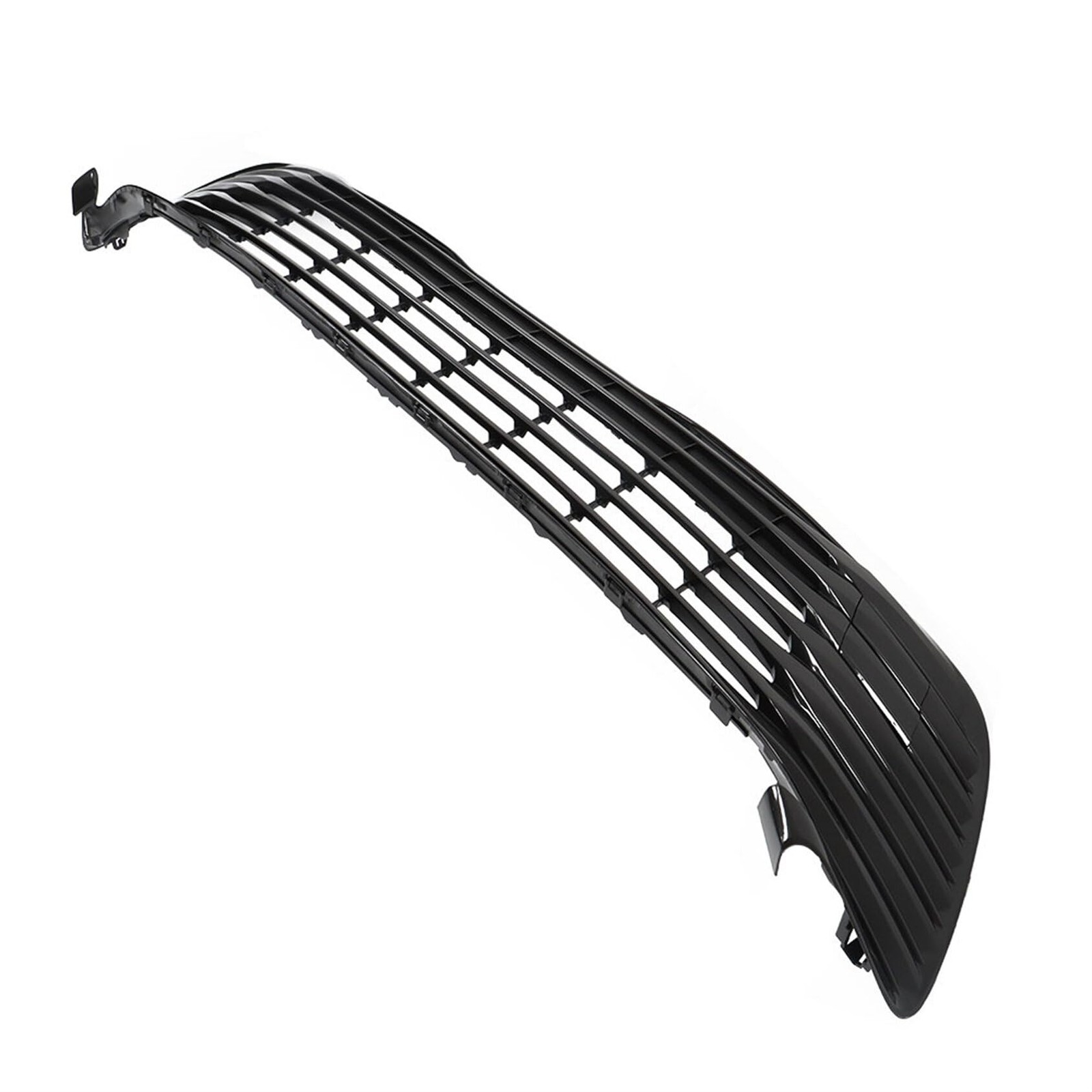 Dark Grey Front Bumper Lower Grille without Radar Holes for 18-20 Camry LE XLE