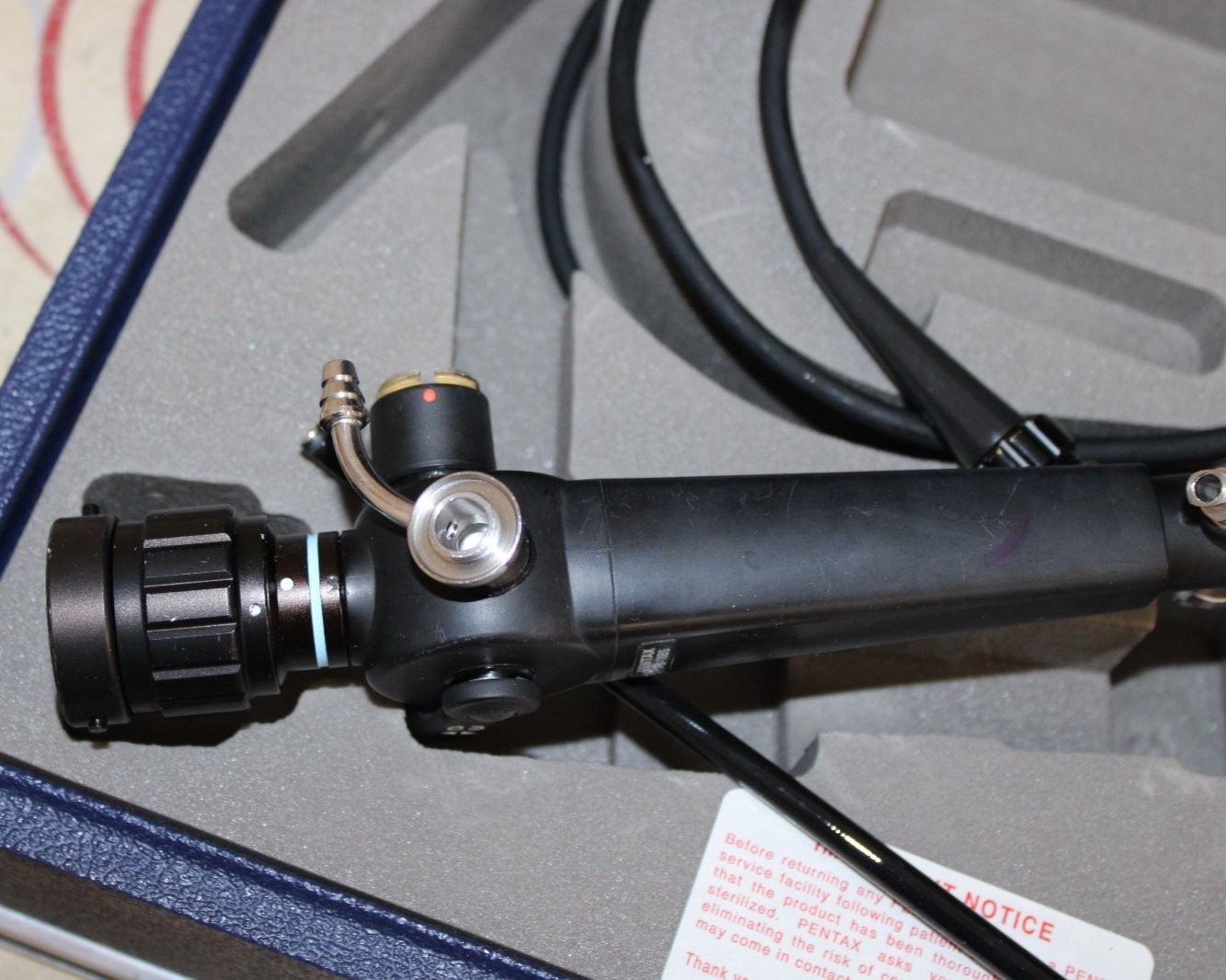 Pentax FB-18BS Portable Flexible Fiberoptic Bronchoscope -0BF- w/ Case