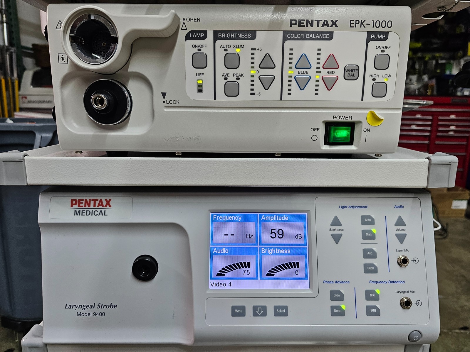 COMPLETE SYSTEM PENTAX SOFTWARE 9400 EPK-1000 9310HD CAMERA CART