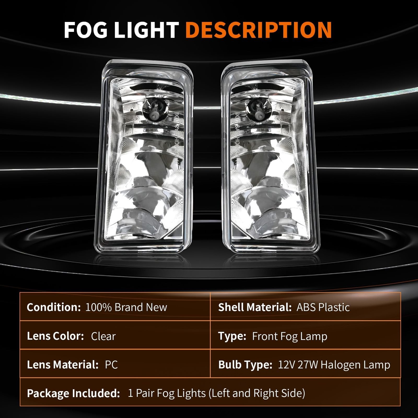 Bumper Fog Lights with Halogen Bulbs Compatible with 2007-2015 Chevy Silverad…