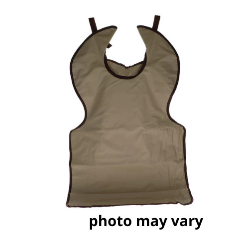 House Brand Dental Medical Lead Apron Adult Beige