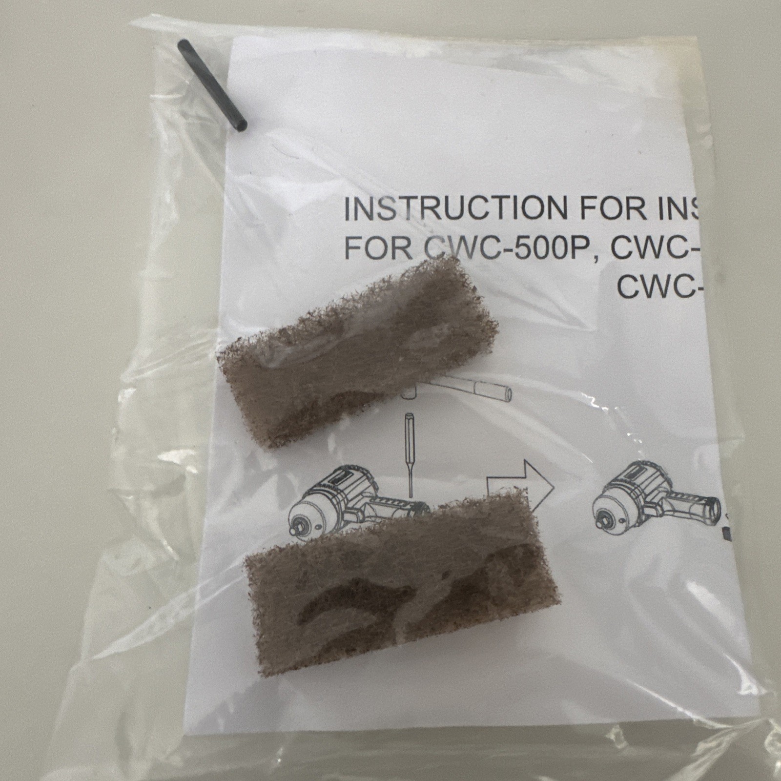 CLECO CWC-500P Air Impact Wrench 1/2” Drive Pin Amvil Air Powered 8000 RPM New