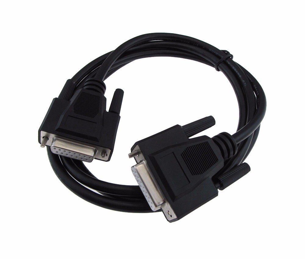 DB15 2 Rows Female to Female I/O Signal Connection Cable 15FT(5m)
