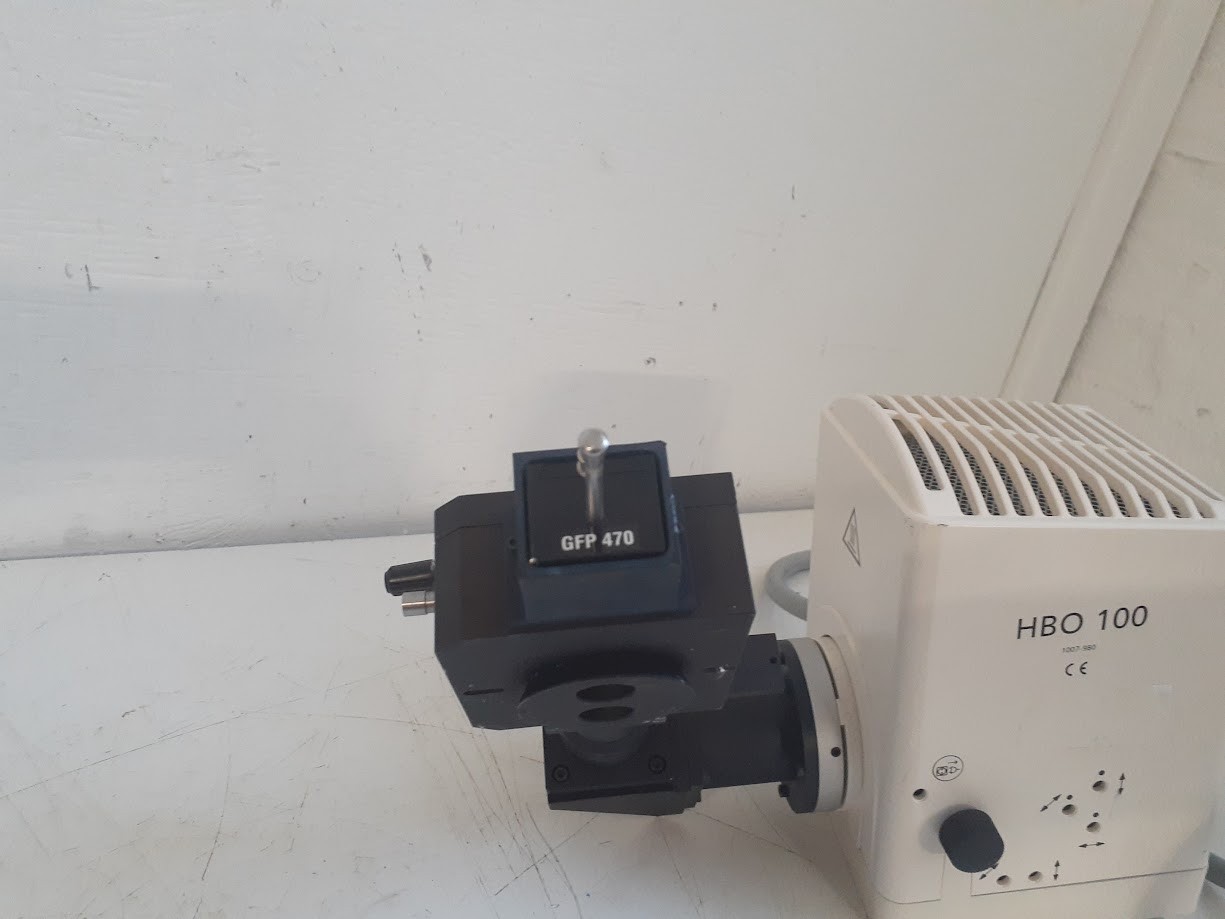 Zeiss HBO 100 Lamphouse 1007-980 Lamp Housing w/ arm