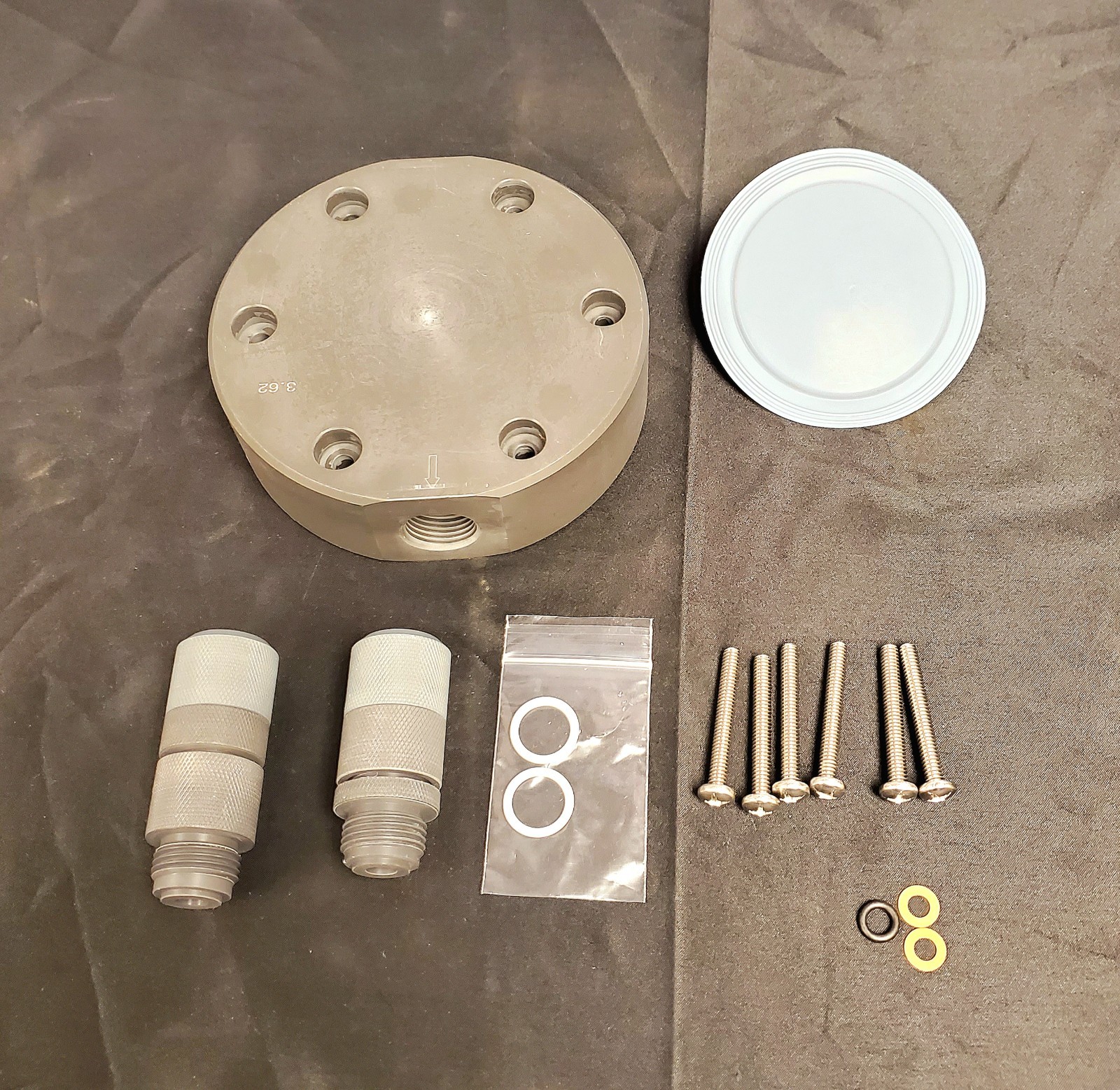 Pulsafeeder KopKit – Replacement Liquid End – PVC/TFE/PTFE/PVC – Part#: K8WTCB