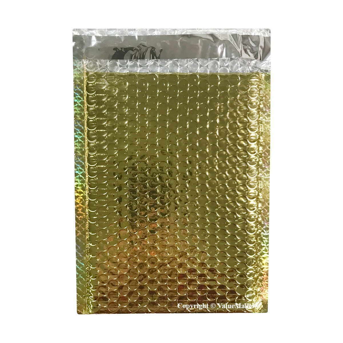 1000 #0 Glamor Metallic Gold Poly Bubble Mailers Envelopes Bags 6×10 DVD Wide CD
