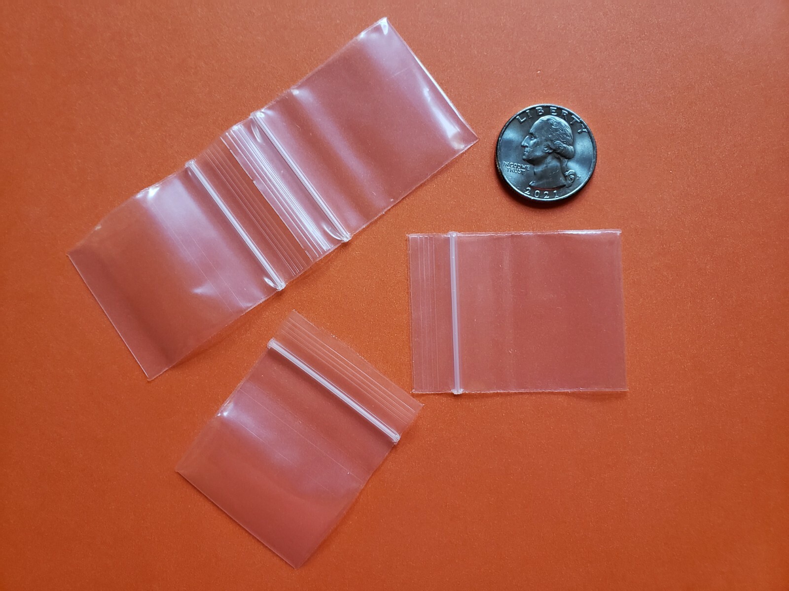 1.5″ x 1.5″ Clear Zip Seal Lock Top Plastic Bags 2Mil Jewelry Pill Small Mini