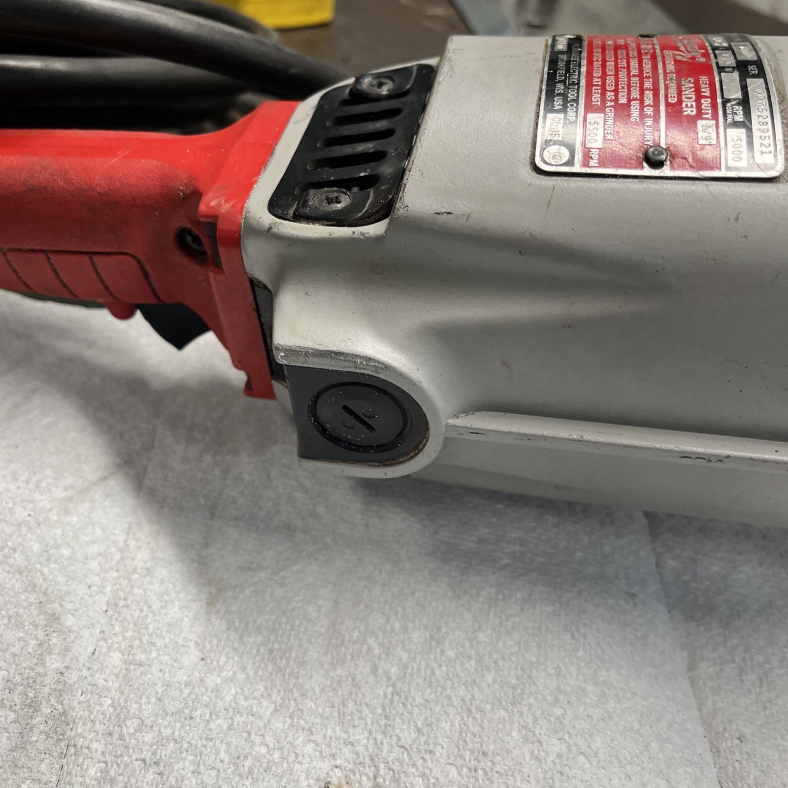 Milwaukee Heavy Duty Sander Grinder 6065 7″-9″ Made In USA