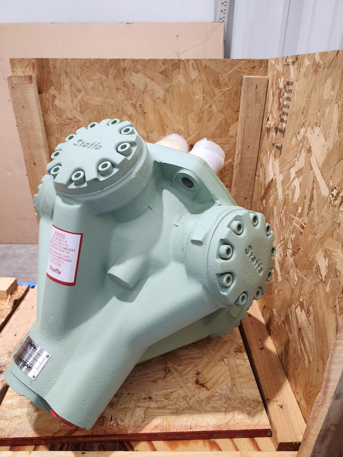 KAWASAKI HM/B045/P/30 Staffa Fixed Displacement Hydraulic Motor HMB045