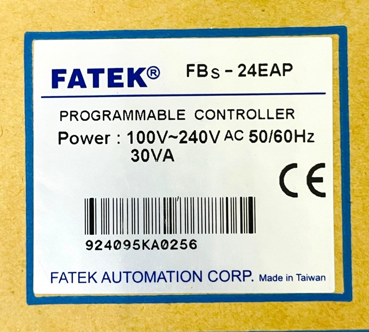 FATEK FBS-24EAP Programmable Controller
