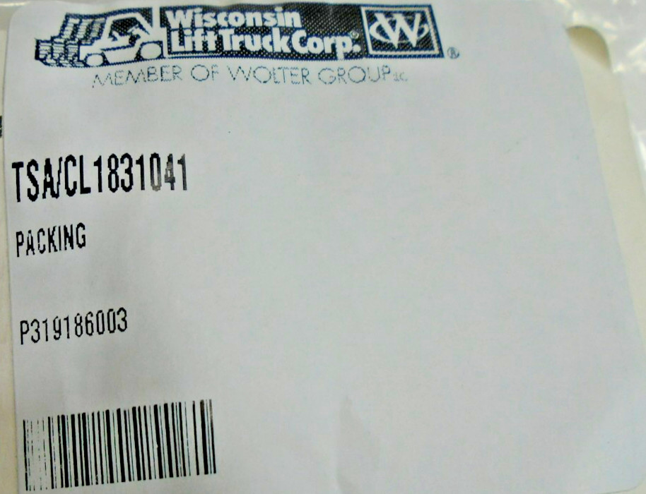 Clark Forklift Hydraulic Tilt Cylinder Seal Kit Packing 1831041 CL1831041 Y685