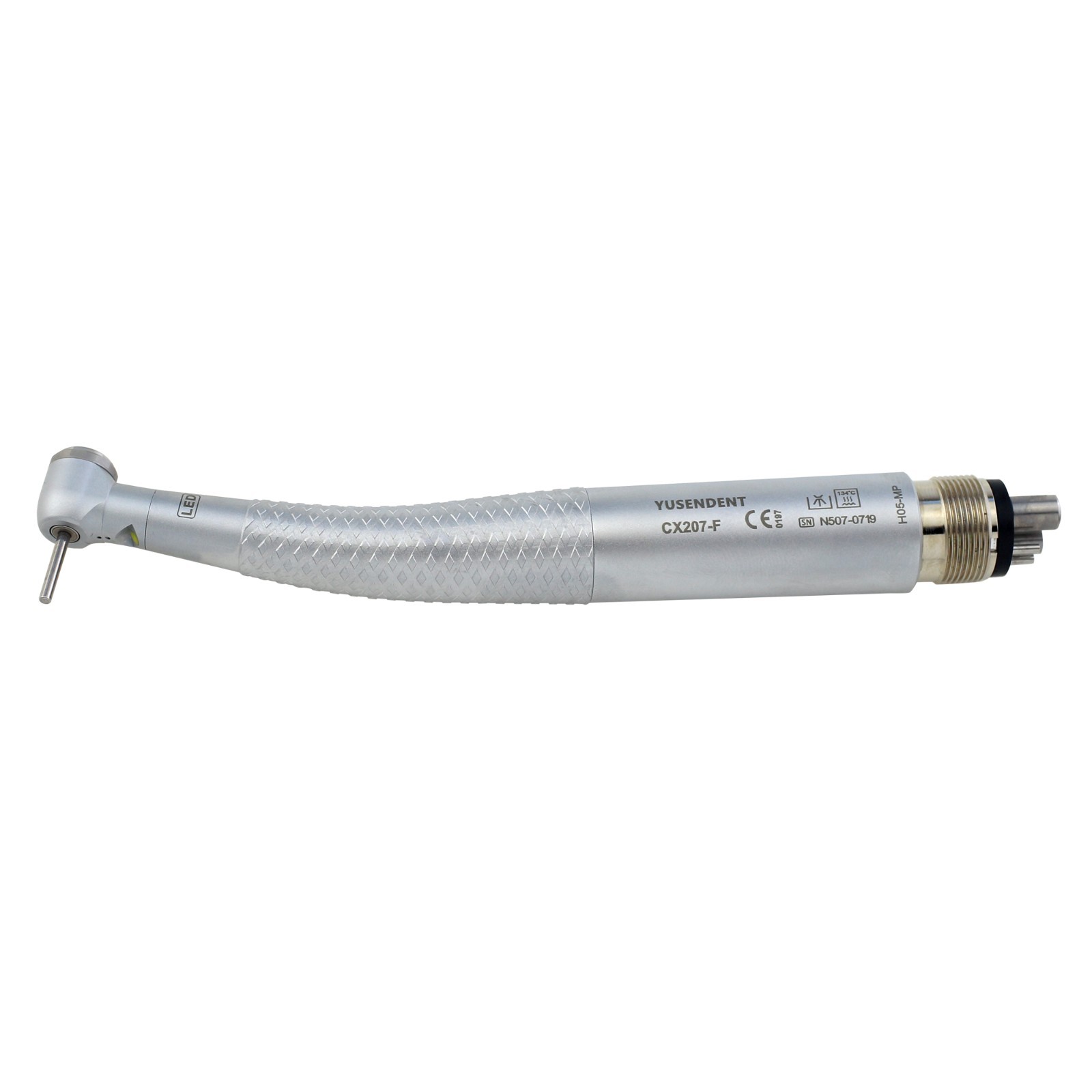 COXO Dental Handpiece 4 Hole LED E Generator CX207-F High Speed Turbine NSK QD