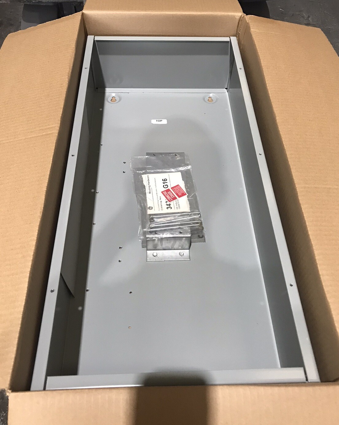 HOUSTON STOCK NEW GE SG400S B BREAKER ENCLOSURE SG 400 AMP NEMA 1 FREE SHIPPING