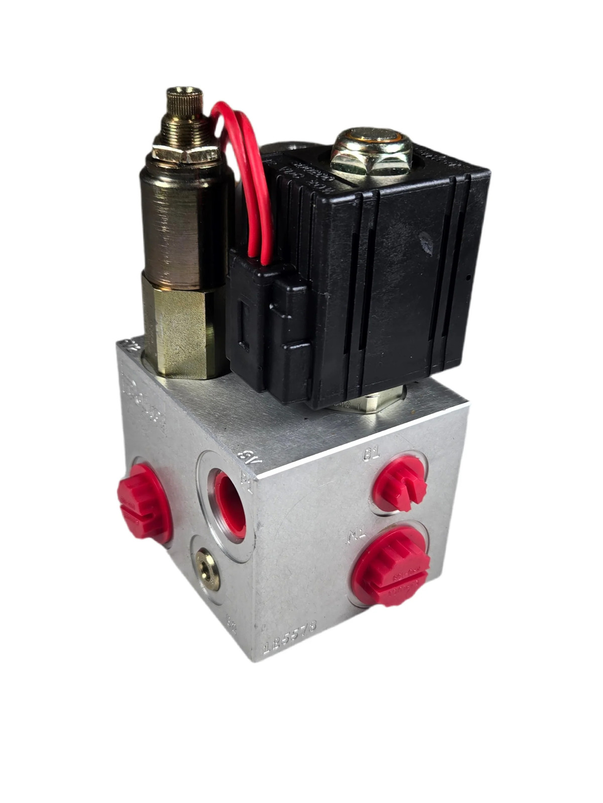 Parker IC-4601 122308 Hydraulic Manifold Solenoid Block Valve