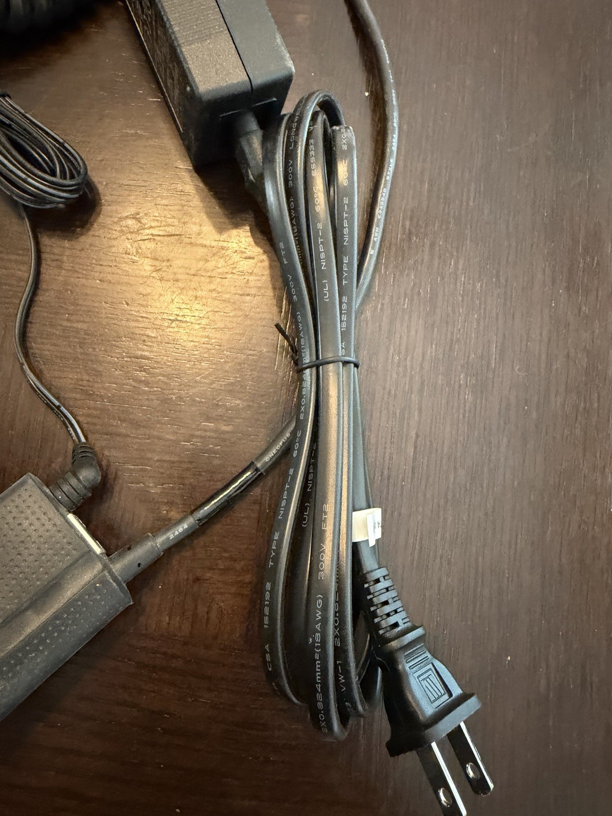 Ingenico iCT220 Credit Card Terminal Heartland w/ Power Supply Cables Manual