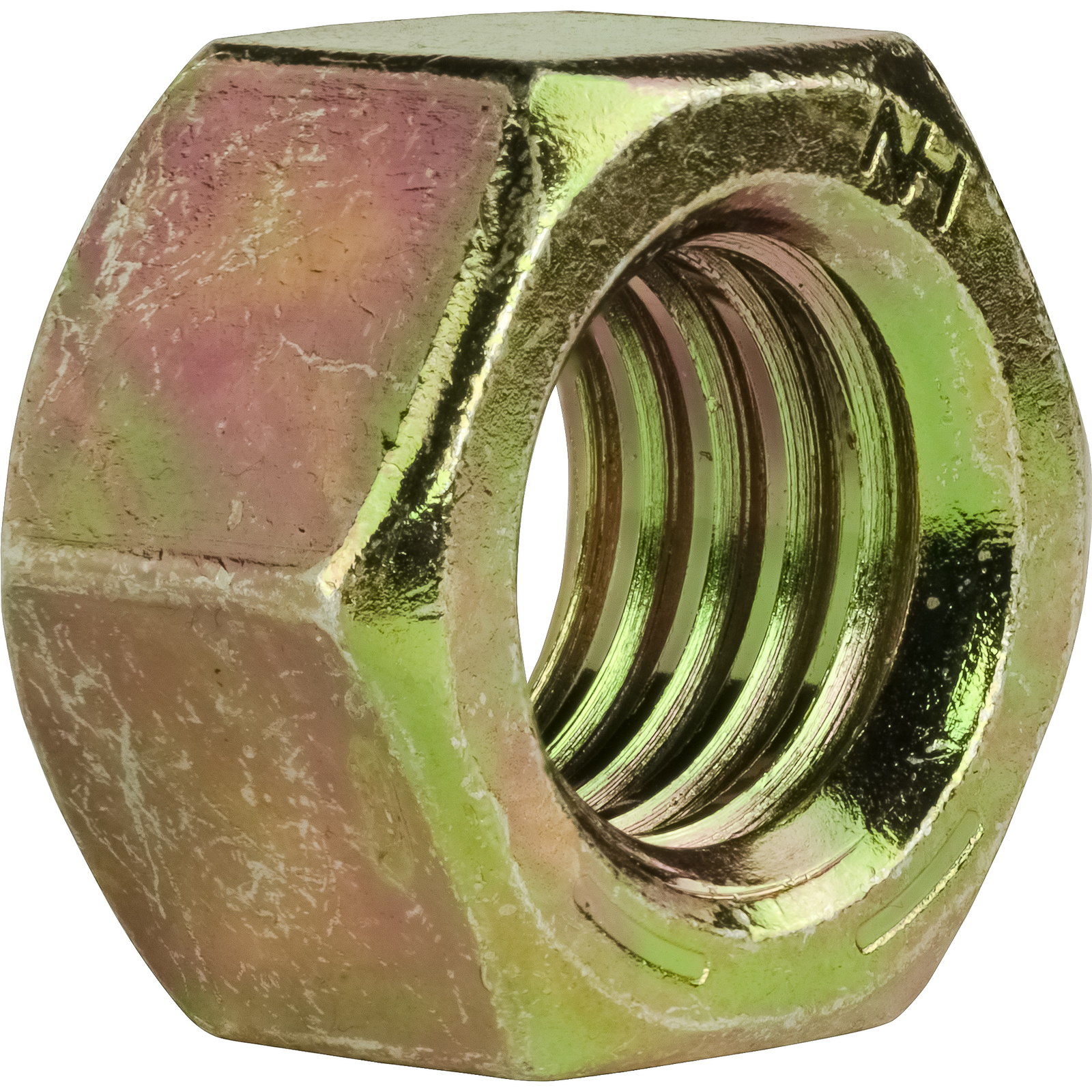 Grade 8 Finished Hex Nuts Yellow Chromate Steel All Sizes Available In Listing