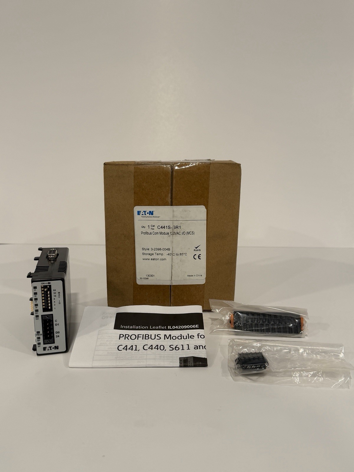 Eaton C441S Profibus Communication Module, 120VAC I/O (MSC) Style: 3-2398-001B
