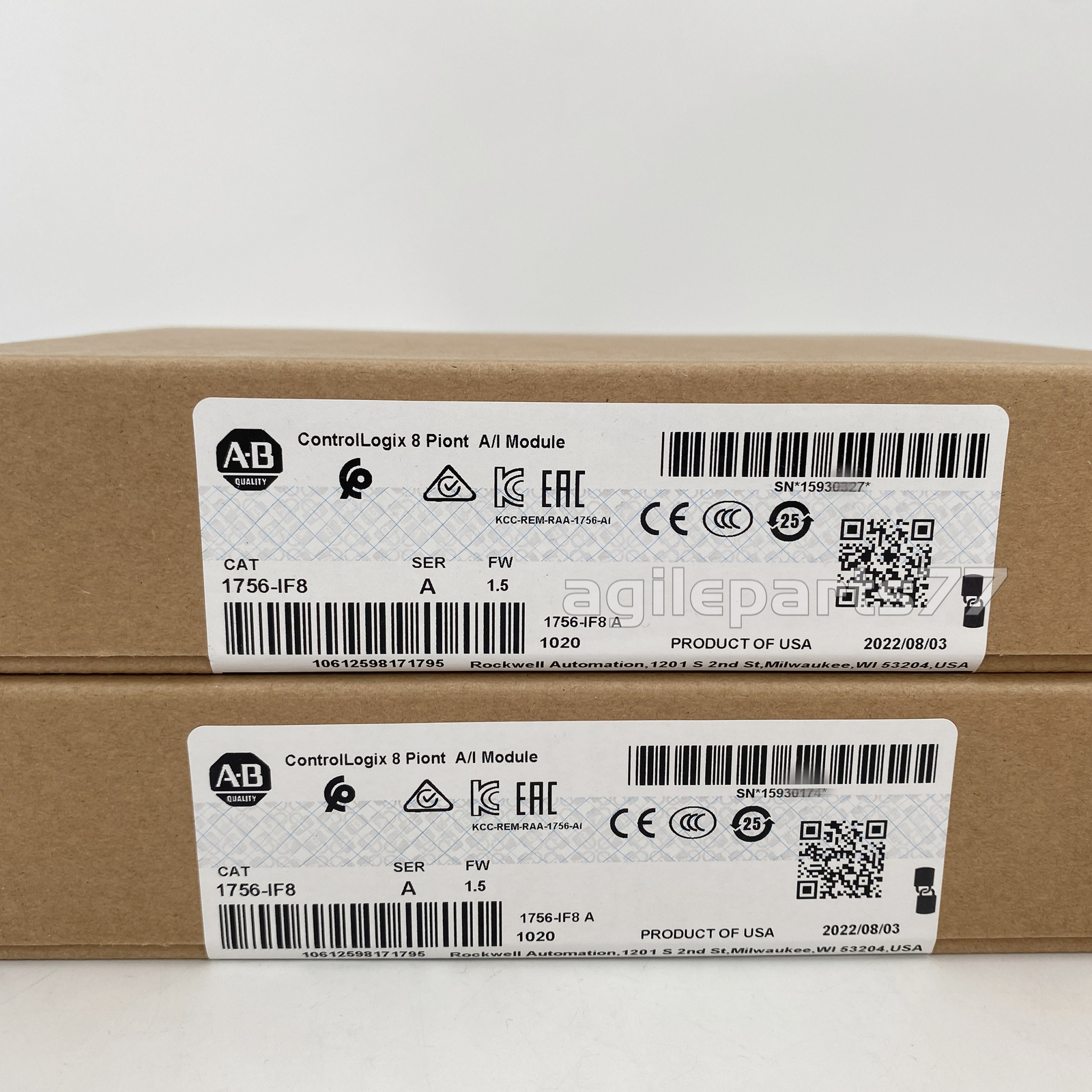 NEW Factory Sealed 1756-IF8 AB ControlLogix Point A/I Module 1756IF8 US Stock