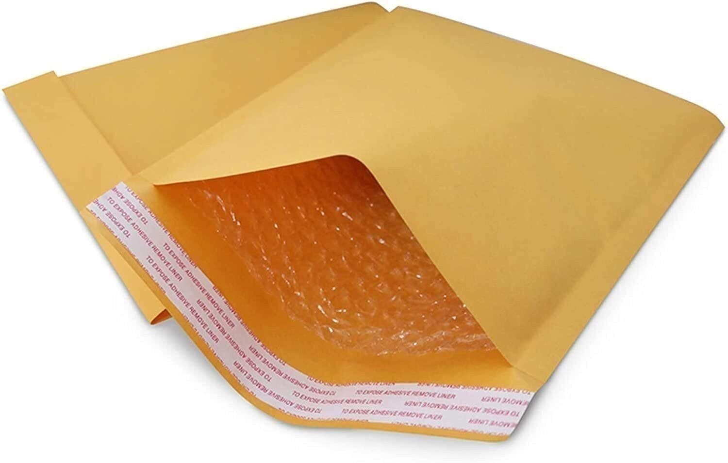 100 #5 10.5×16 Kraft Paper Bubble Padded Envelopes Mailers Case 10.5″x16″