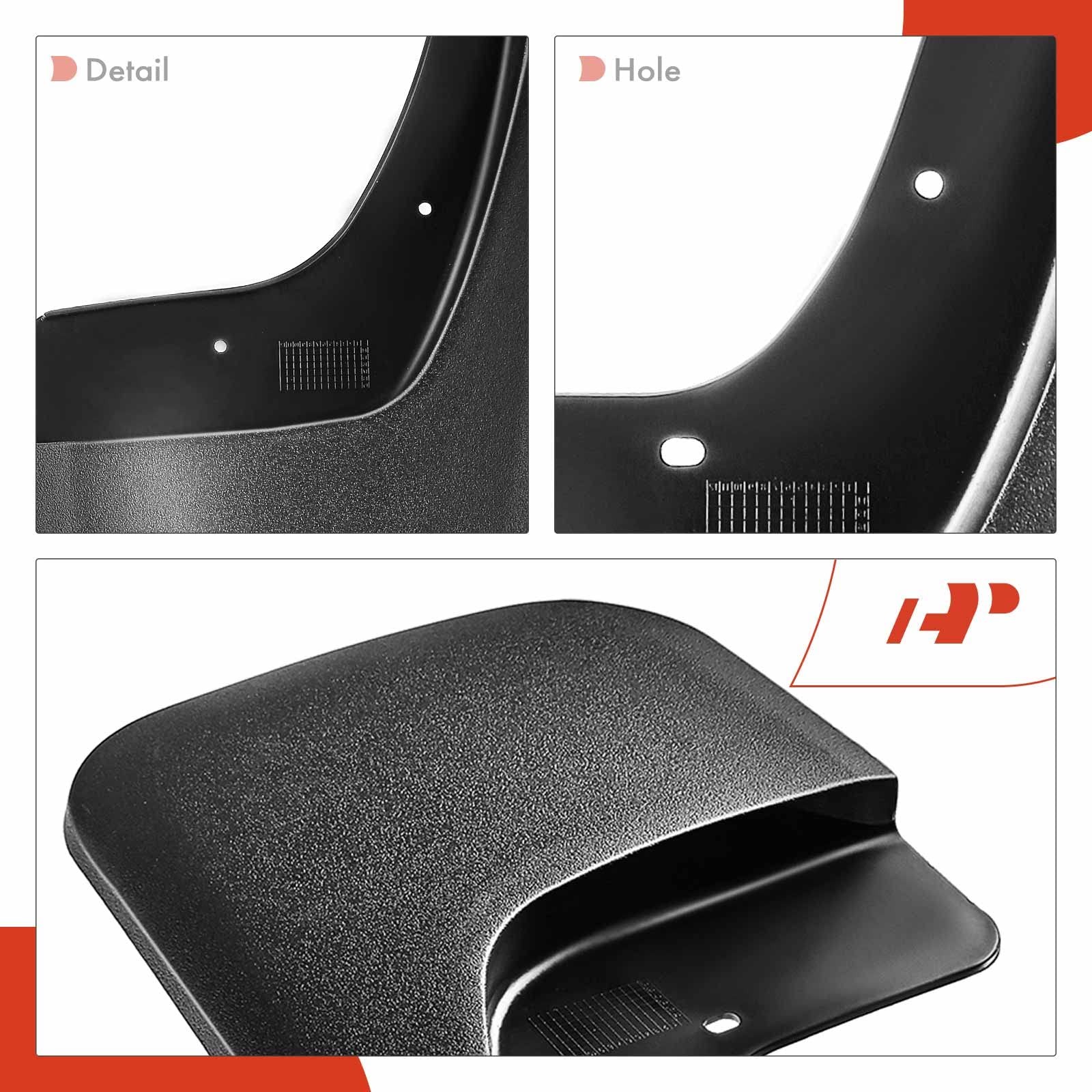 A-Premium Mud Flaps Compatible Gmc Sierra 1500 2014-2019 Sierra 2500 Hd 3500 Hd