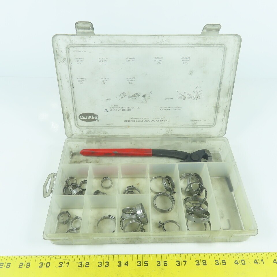 Oetiker 18500060 Stepless Ear Clamp Kit Stainless Steel (Incomplete)