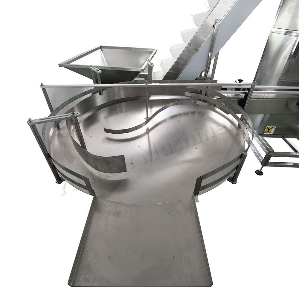 Round Bottle Unscramble Machine Turn Rotary Accumulation Table for Sorting