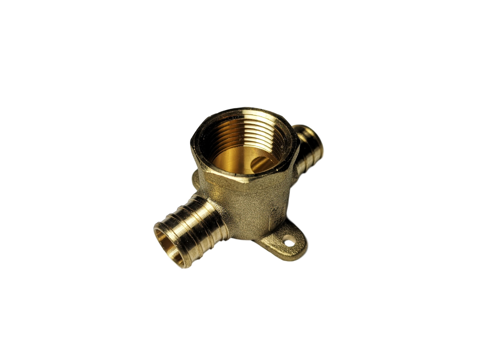 1 PIECE 3/4″ PEX X 3/4″ PEX X 3/4″ FEMALE DROP EAR TEE, LEAD FREE, FEMALE TEE