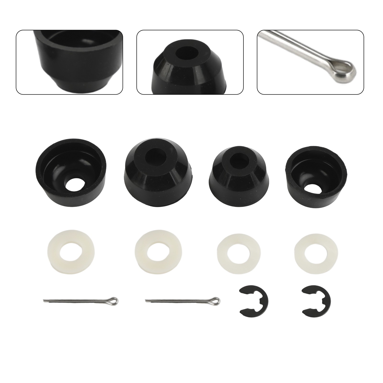 🚀For Kubota BX1850 60 70 80 BX22 2200 GR Inner/Outer Tie Rod Poly Boots Upgrade