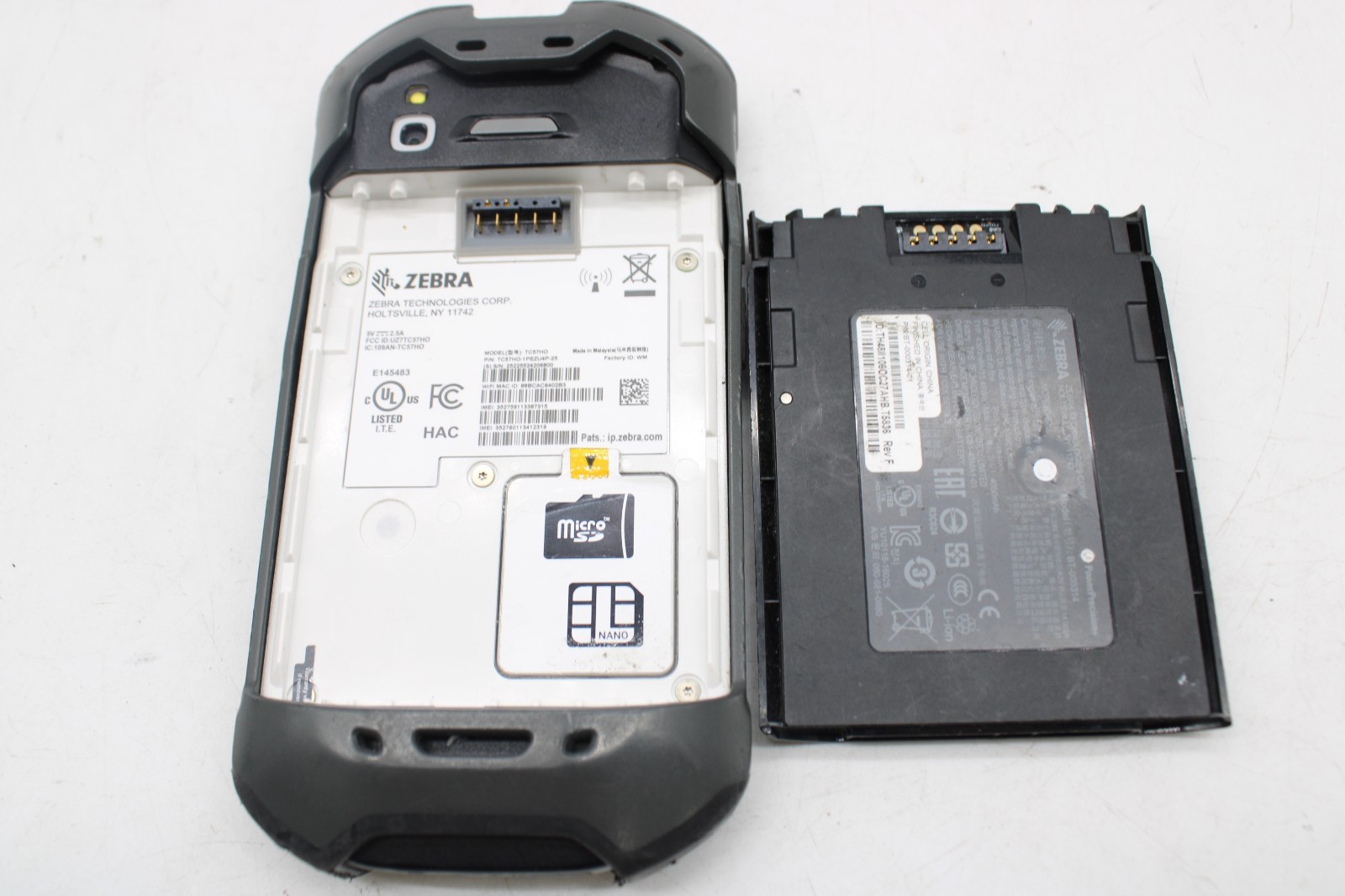 Zebra TC57HO TC57 Android 14 GMS 2D Mobile Computer TC57HO-1PEZU4P-25