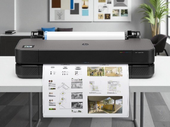 New Open Box HP DesignJet T230 24″ Printer 2025 Edition, 5HB07T#B1K