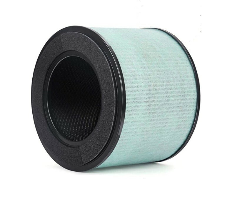 PARTU BS-08 HEPA Air Filter, 3-in-1 Filtration System, Activated Carbon Filter