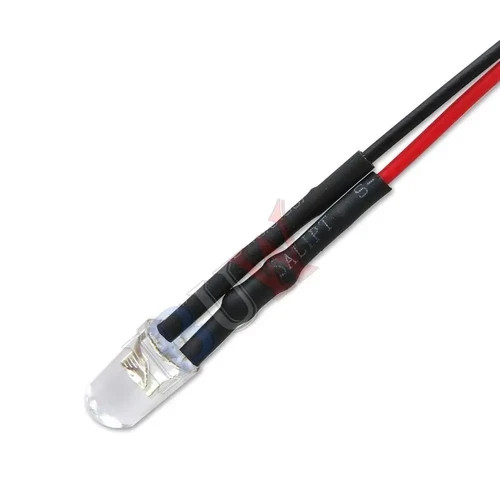10PCS DC 3V 6V 12V 24V Pre Wired 3Mm 5Mm LED Light Lamp Bulb Prewired Emitting D