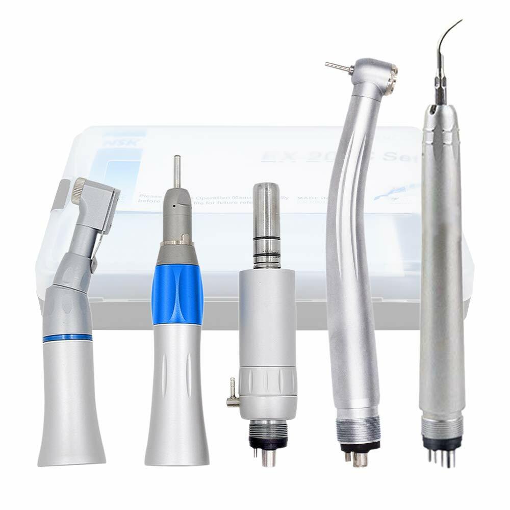 Dental High Low Speed Handpiece with Air Scaler Set (EX-203C+PANA-MAX+AS2000) US