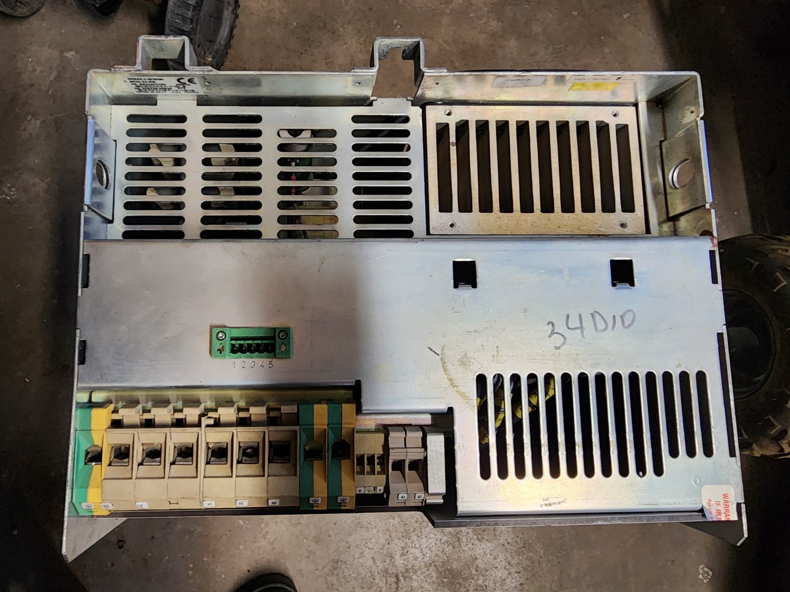 Rexroth Indramat r911277192 dkr03.1-w200b-be23-01-fw