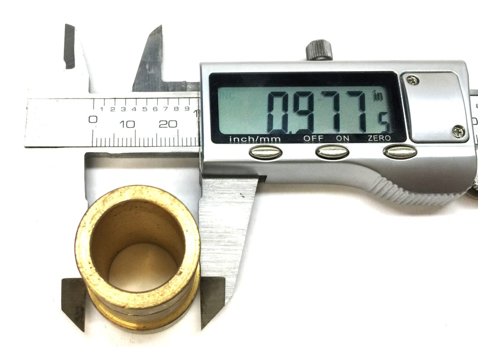Unbranded 1.37″x .86″x .61″ Brass Flange (.97″) Bushing 4803026S [Lot of 3] NOS