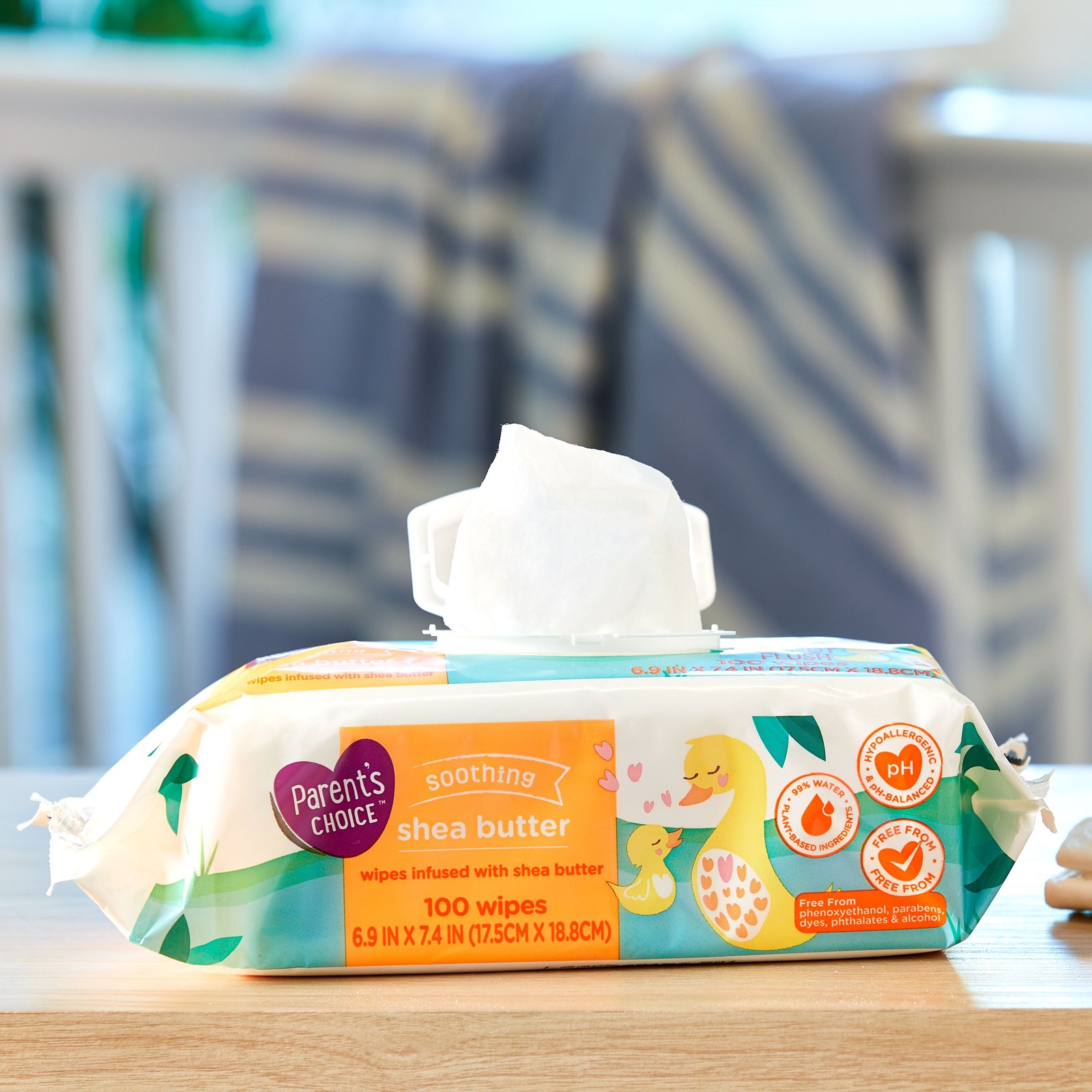 Shea Butter Wipes, 900 Count (Select for More Options)