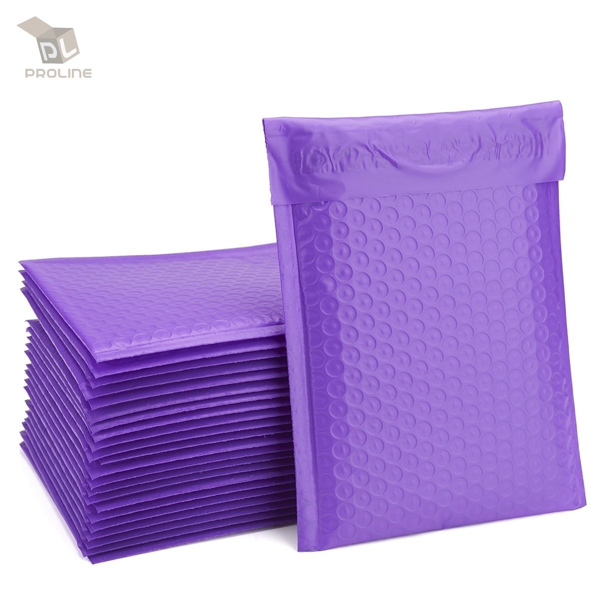 500 #0 Purple Poly Bubble Padded Envelopes Self-Sealing Mailers 6X10 (Inner 6×9)