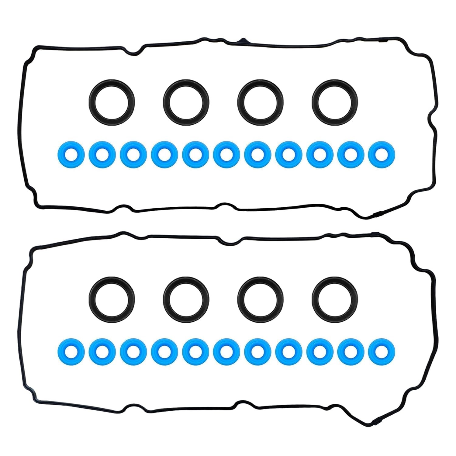 Engine Valve Cover Gasket Set Compatible with 2007-2015 Ford Edge F… Fast Ship
