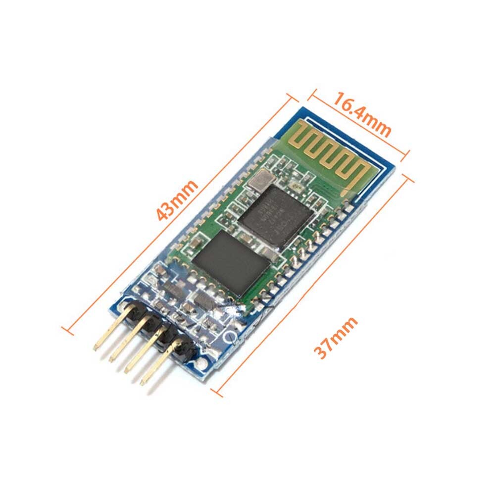 2Pcs HC-05 Wireless Bluetooth RF Transceiver Module anti-reverse For Arduino