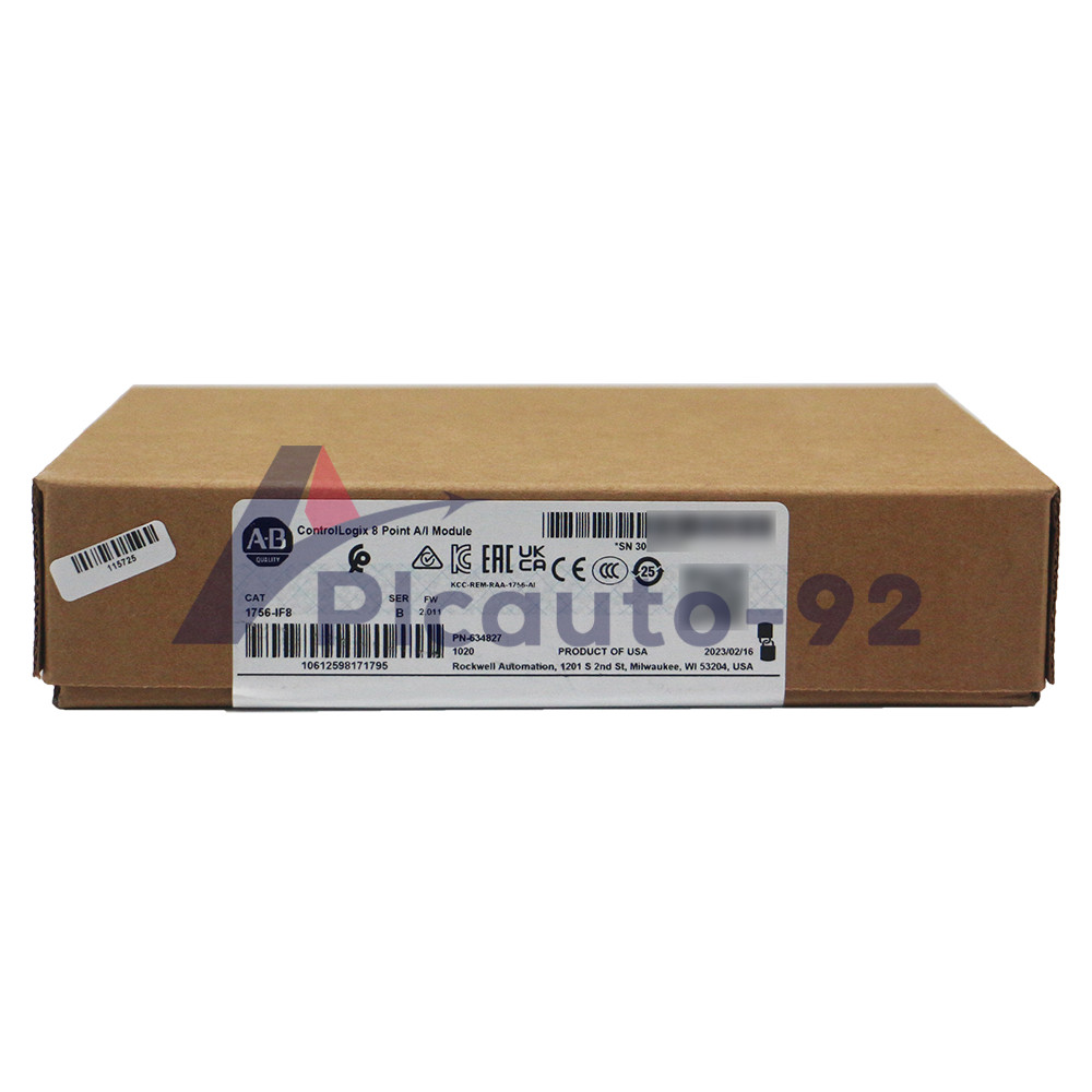 Allen Bradley 1756-IF8 ControlLogix 8 Point A/I Input Module Sealed NEW