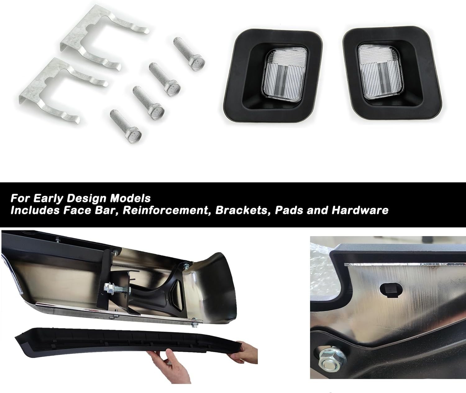 Rear Bumper Ram 1500 2009-2023 Classic Chrome Steel Sensor Dual Exhaust