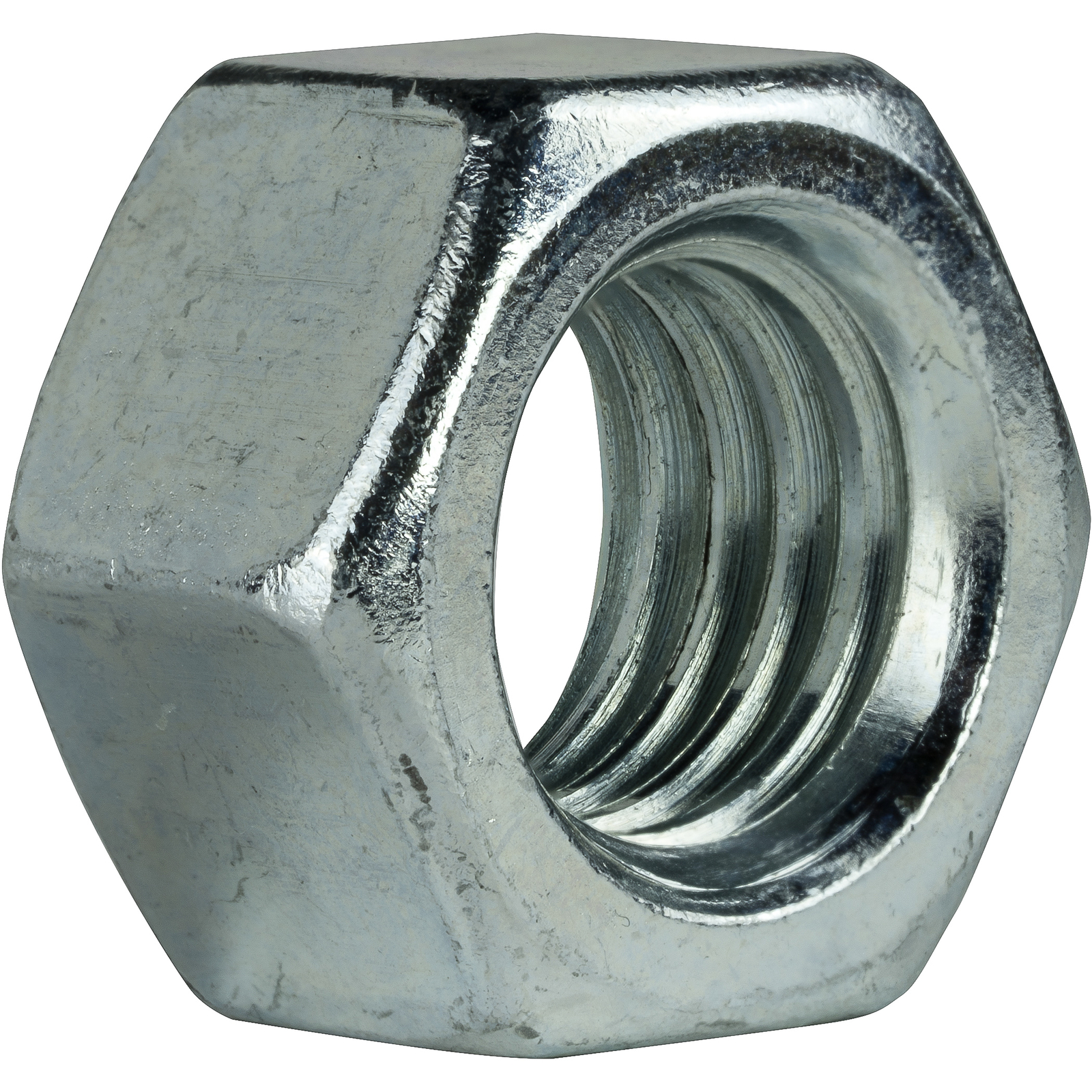 Grade 5 Finished Hex Nuts Electro Zinc Plated Steel All Sizes Available