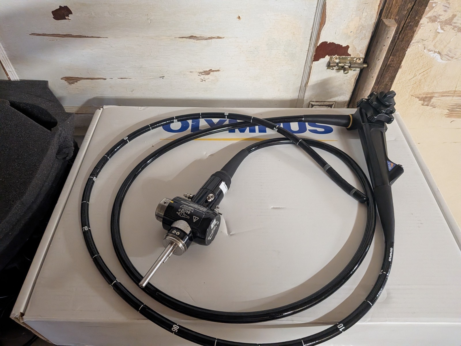 Olympus TJF-Q180V Therapeutic Video Duodenoscope – Endoscope Nice Condition